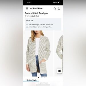 Dreamers Textured Stitch Cardigan